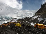 01 After Trekking Almost Seven Hours From Intermediate Camp I Arrived At Mount Everest North Face Advanced Base Camp 6400m In Tibet With The North Col